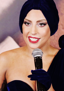 ladyxgaga:  September 22nd, 2014: At a “Cheek To Cheek” press conference in Brussels,