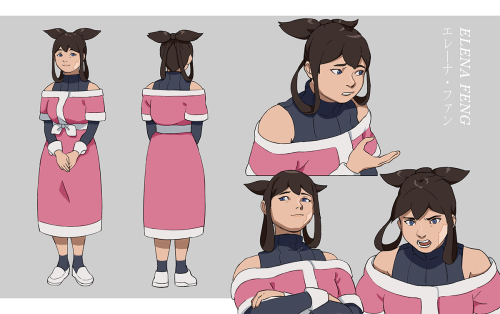 aivii:  Character sheets for ‘Steamboy’ anime, airing in 20XX 