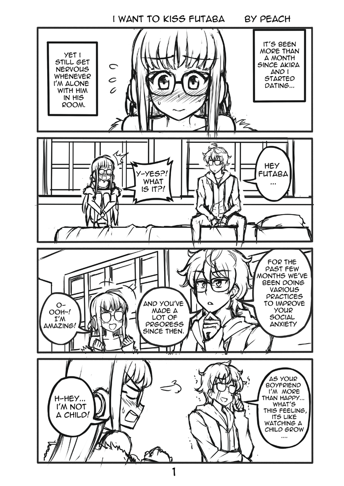 peachartworks-blog:Short persona 5 futaba comic.  :P  I love futaba so much lol