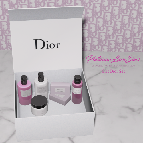 LA COLLECTION PRIVÉE CHRISTIAN DIOR      - Gris Dior Set This 7-Piece Set Con