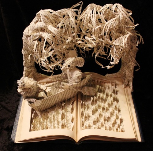 section1rules:  culturenlifestyle:  Whimsical 3D Book Sculptures by Jodi Harvey-Brown Pennsylvania-based artist, Jodi Harvey-Brown (previously featured here) has achieved the ultimate union between literature and sculpture. Conceptually and structurally