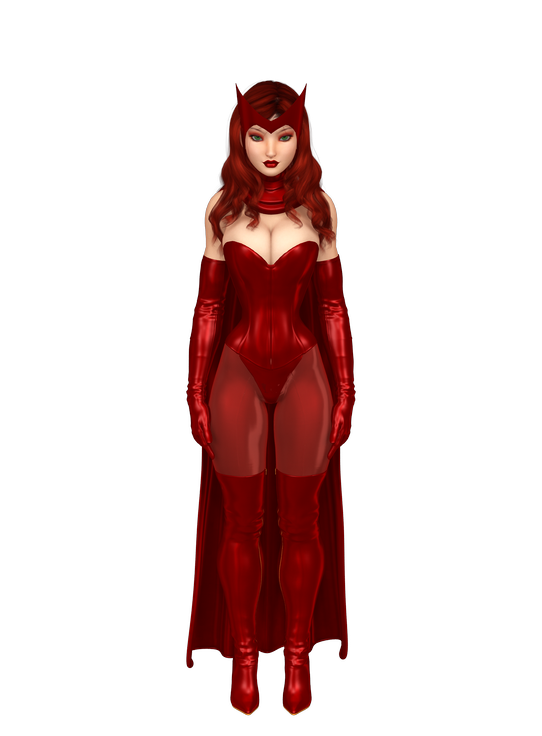 jbtrimar:  petercottonster:  While I’ve already done a version of the Scarlet Witch