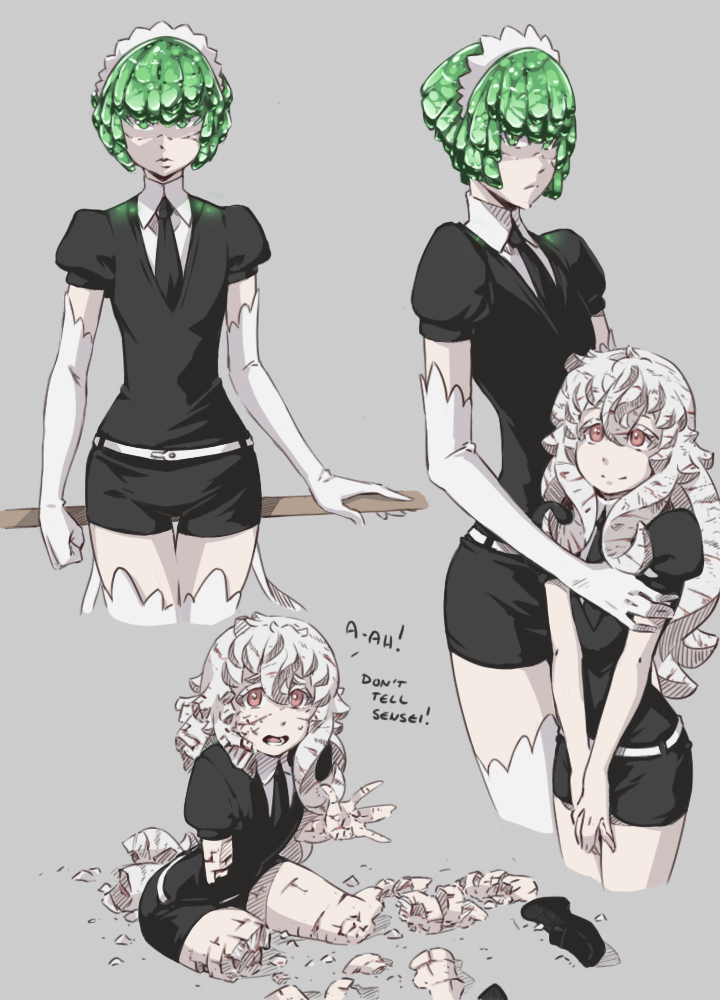   I love Houseki no Kuni so much. And I love their super cute uniforms. I have my