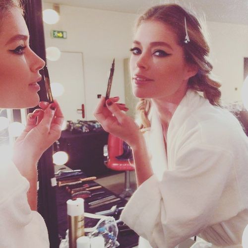 Back with my @lorealparisofficial family💋 by doutzen