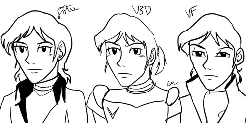 I sketched Lance as though V3D and VFs were ACTUALLY continuations.Yes Lance’s eyes got more squinty