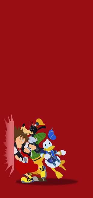 lynxgriffin:   Trinity  Nope, still not done wanting to do Sora-Donald-Goofy arts 