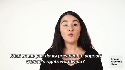 acrosswomenslives:What will the next US president do for women and gender non-conforming people?And 