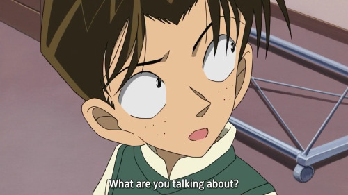 everlastingdc:Movie 8: Magician Of The Silver Sky When Kaito disguises as Shinichi