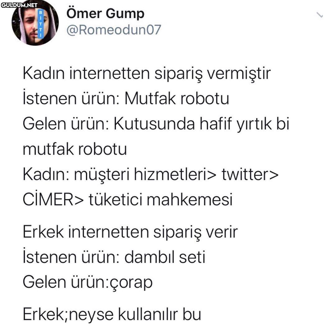 Ömer Gump @Romeodun07...