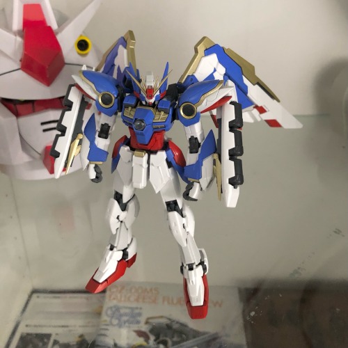 Finally Painted Up My RG Wing Like I Wanted To. Early Color Style. This Sat In A Box With The Colored
