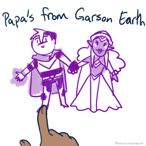 breezycheezyart:Shallura Holiday Celebration Day 4: Garrison/Alteafeat. Prince Alfor and Altean!Shir