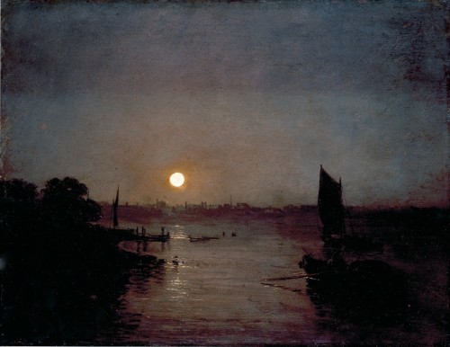 my-water-lilies: Moonlight, William Turner.