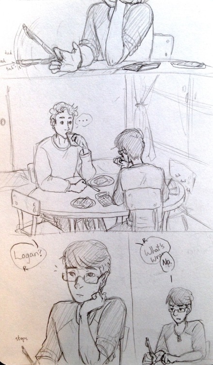 justisaisfine:He knows hugs dont work with Lo❤️Sanders Bros AU taglist. @bubbly-panda-bear @daughter