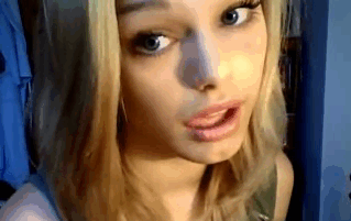 mybimbolove: g1976w:  She looks hungry for something  Dick. She’s hungry for dick.
