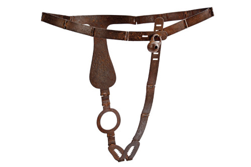 Chastity belt, Italy, circa 1700.From Czernys