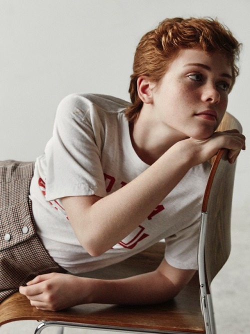 elevens-angels:Sophia Lillis, Wonderland Magazine”a pocket-sized star in the making”