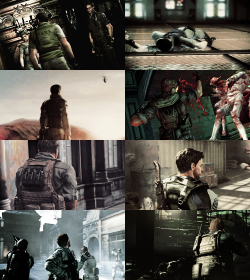 nlghtwlngs:  Chris Redfield + Faceless for