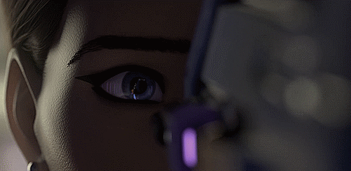 damnlettuce:  lenasoxtons:  Overwatch Animated Short | Infiltration  Boop!  