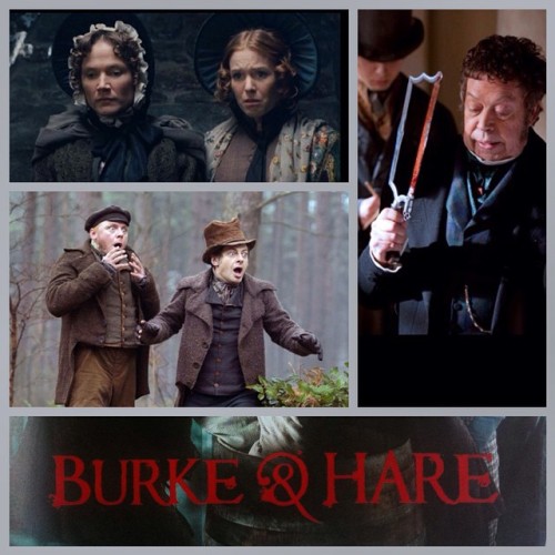 Watching Burke&Hare day 17 of the horror movie challenge. It’s a fun dark comedy with a gr