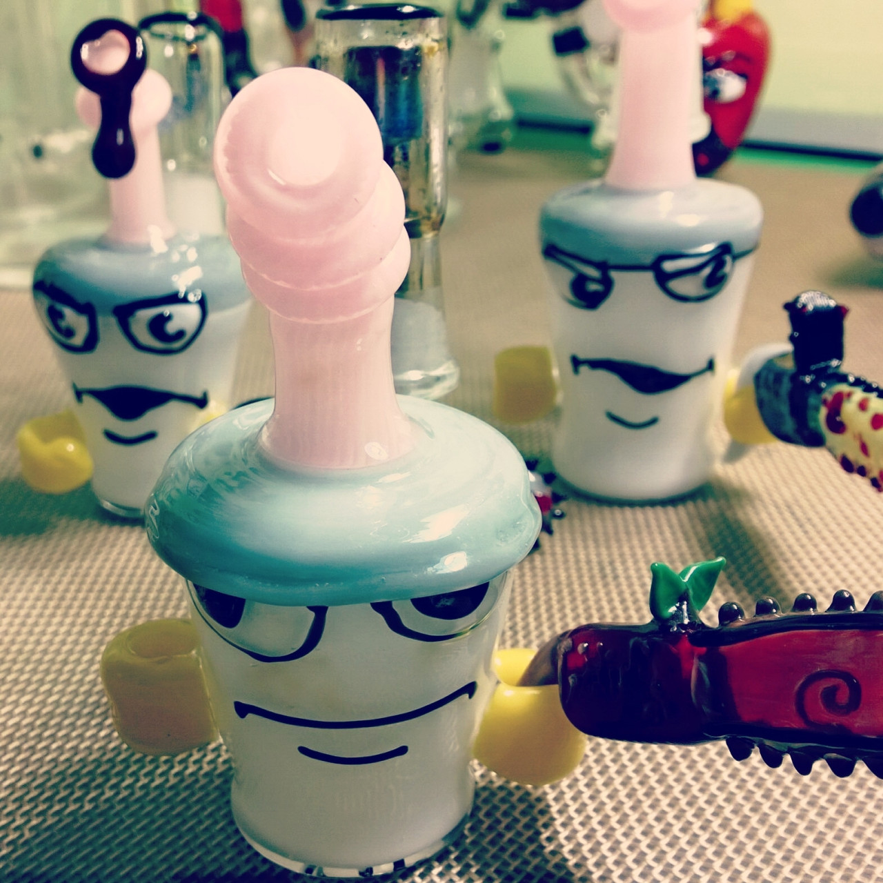 oregonbudlover:  High Quality Heady GlassGET IT HERE http://goo.gl/nvdF3m  Aqua Teens