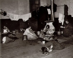 seventh-victim:  Women’s Lodging Room in the West 47th Street Station (1892)   Jacob Riis 