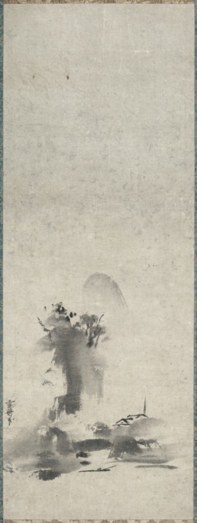 Haboku, Splashed Ink Landscape, Sesshū Tōyō, 1400s-early 1500s century, Cleveland Museum of Art: Jap