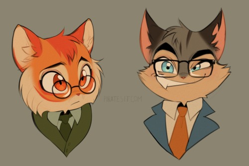 Freckle And Rocky Using Glasses!