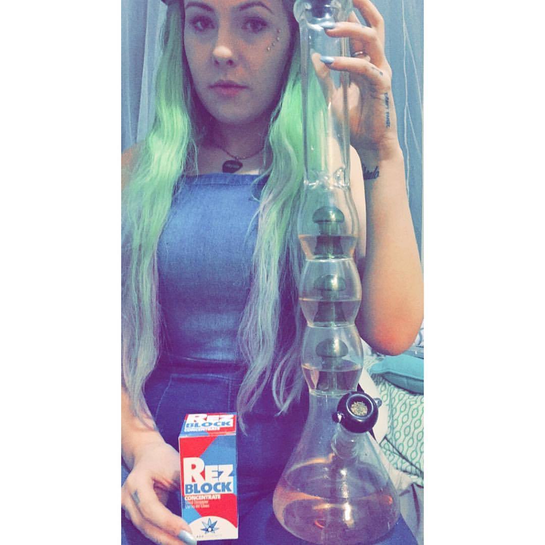 I might not look thrilled but I promise I was about raspberry scented bong water