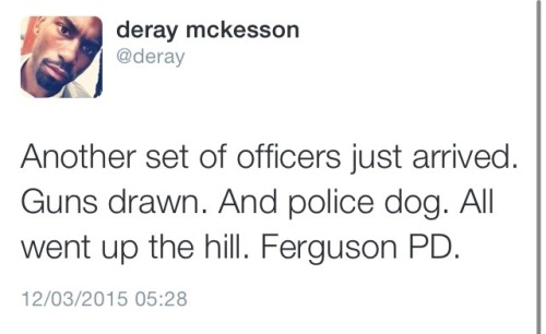 hip-hop-fanatic:2 Officers have been shot, 1 in the shoulder and other in the face, in Ferguson. The