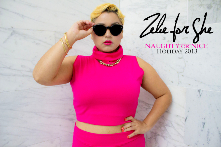 bigbeautifulblackgirls:  Cool Online Find: Zelie For She “The Naughty or Nice Holiday