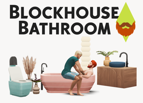 Blockhouse BathroomThis is part 5 of my Blockhouse collection somehow !Find Part 1 hereFind Part 2 h