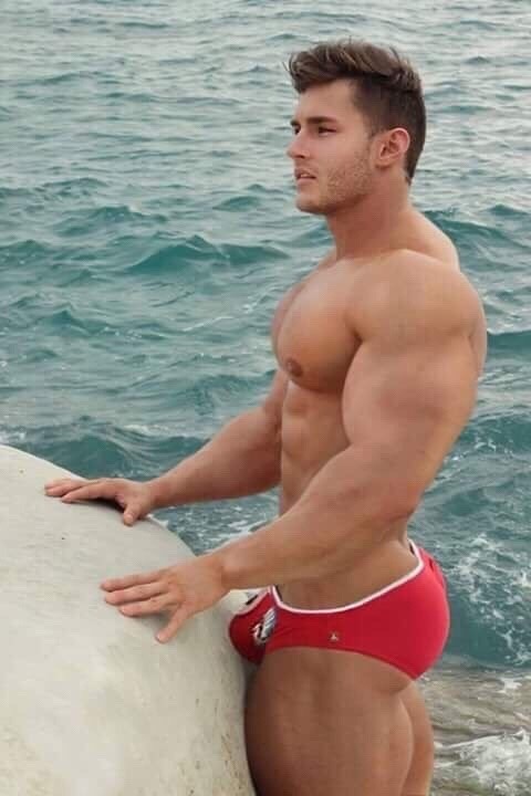 kensprof:  Red Speedos Are Magnets