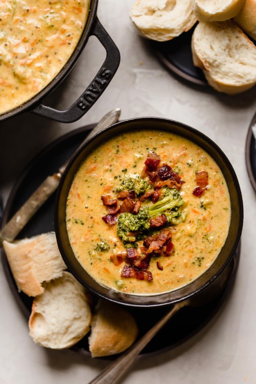 daily-deliciousness:Bacon beer cheese broccoli cheddar soup