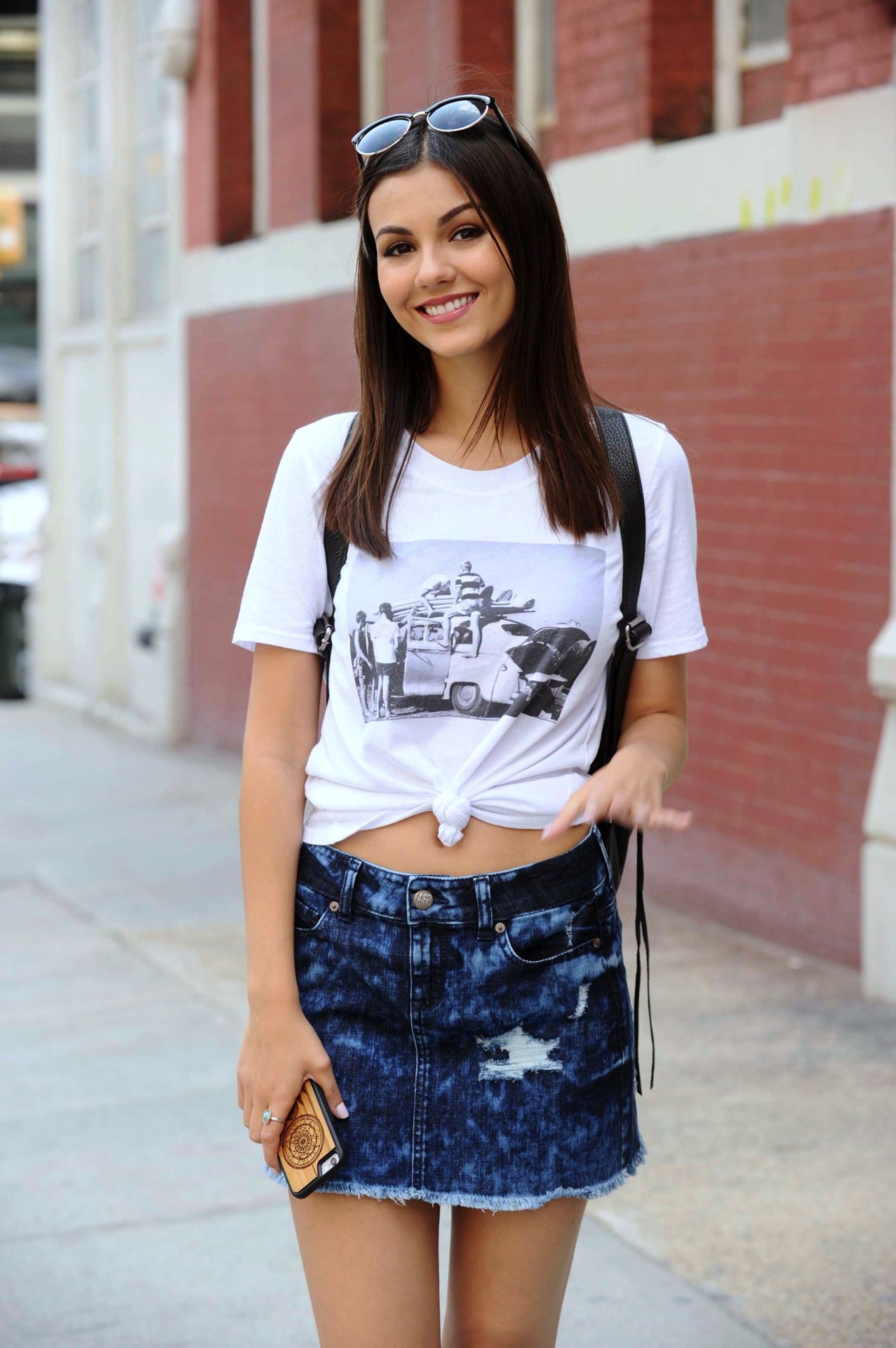 celebs-dailyus:  Victoria Justice out and about in New York City - 06/23/2015