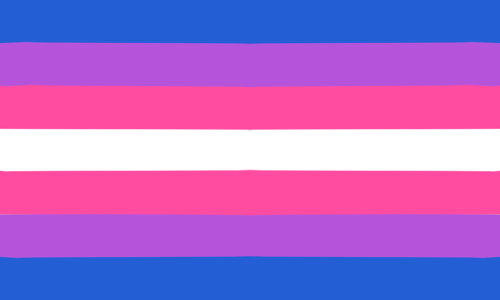 maxpawb:trans bi flags for when ur trans and also bithe second one is in my icon at the moment lolfr