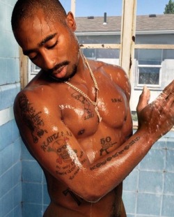 blackboyaddictionz:  physical-construct:Tupac was so fine! Honestly I’ve fantasized before what sex must’ve been like with him. You’re not alone lol.