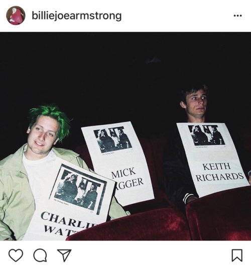 greengay:when u try to call billie joe armstrong out for reposting one of your pics but he’s O