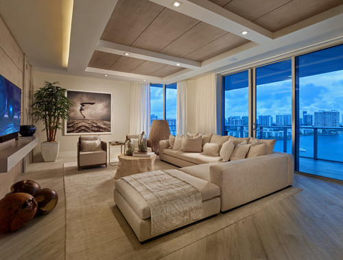 georgianadesign:  Marina Palms Yacht Club residence, North Miami. Interiors by Steven