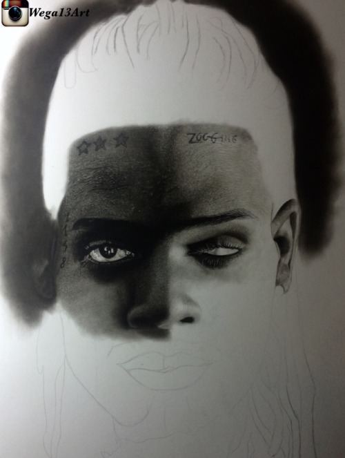 Drawing of Fetty Wap! #Jersey