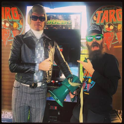 The bearded #wizard and #HEINO make all your #arcade dreams come true every #Wednesday night at TARG
