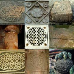 you-are-another-me:    The Flower of Life is an ancient symbol found all over the world. A most fundamental pattern of in sacred geometry, the flower of life encodes the structure of very fabric of our reality. 
