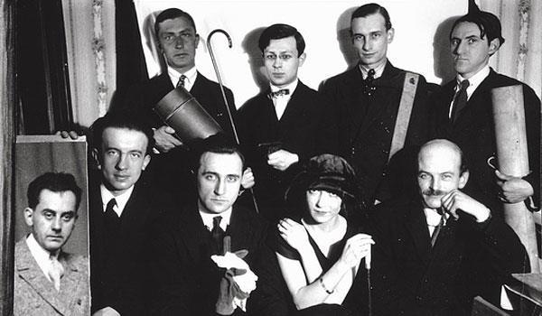 regardintemporel: Man Ray - Le groupe dada, vers 1922   Serge Charchoune, Philippe