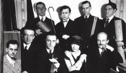 Regardintemporel: Man Ray - Le Groupe Dada, Vers 1922   Serge Charchoune, Philippe