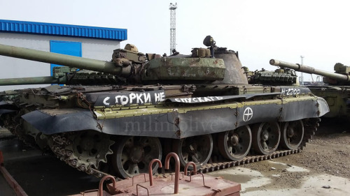 Russia is reactivating its T-62 tanks. During Kavkaz 2016, the Russian 58th Army was ordered to