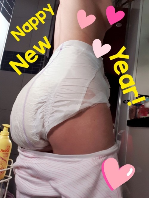 Porn Pics emma-abdlgirl:Nappy New Year!! NAPPY NEW