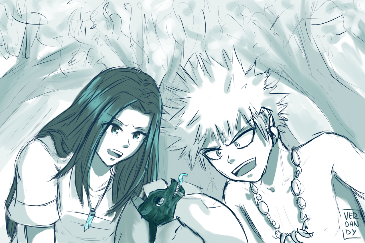 verdandys-art:  BakuMomo Week 2018 - Day 4: AU/Free“Look at that ugly critter!”“Bakugou,