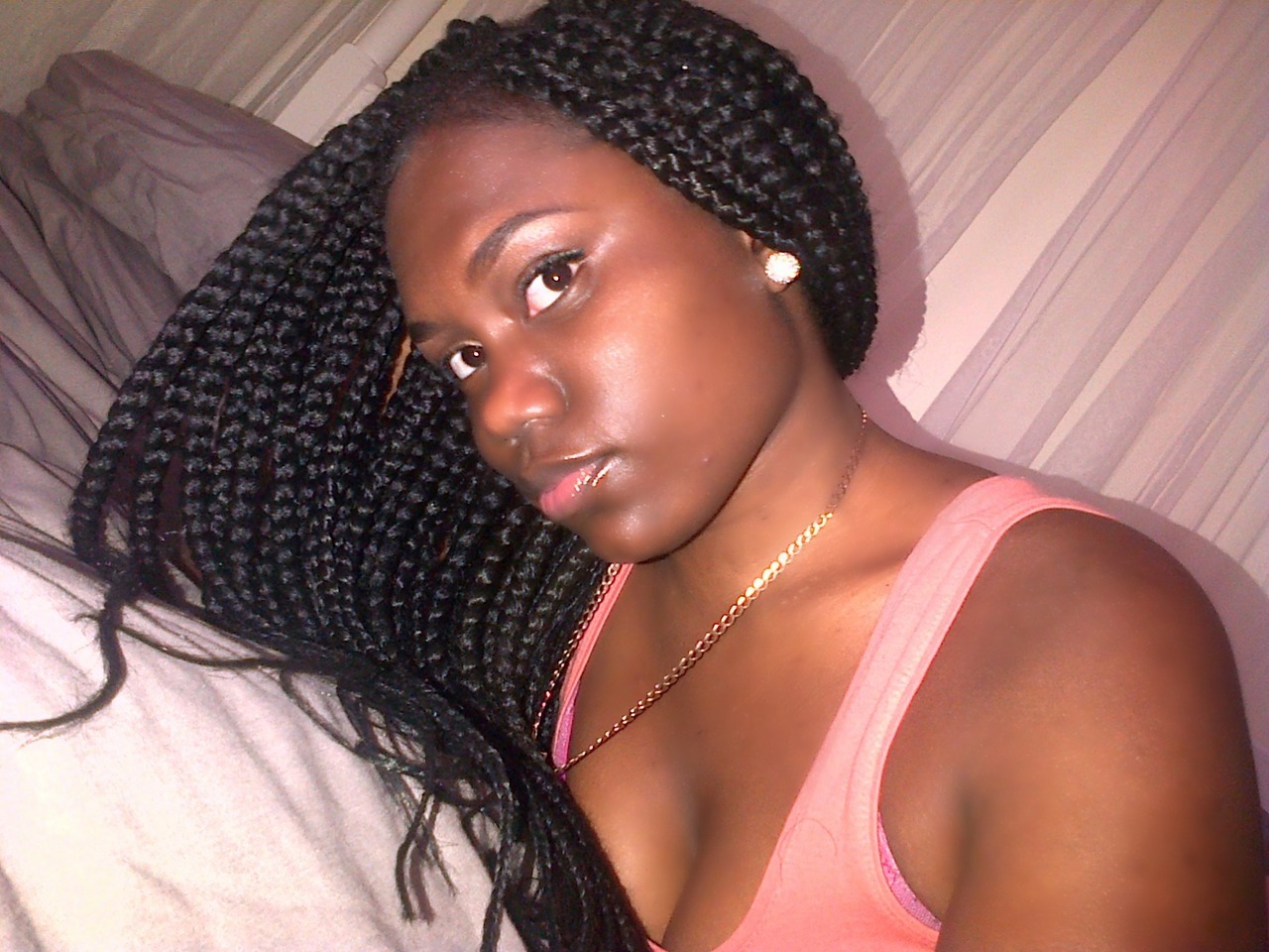 darkskinnedblackbeauty:  http://dachocolatethunder.tumblr.com/ #Coco   Beautiful!