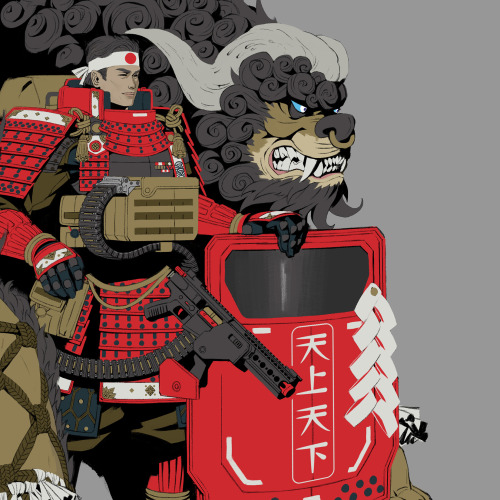 #ShikigamiKomainu - Yojimbo. Yojimbo, bodyguards, guard the temple they are assigned to and the nume