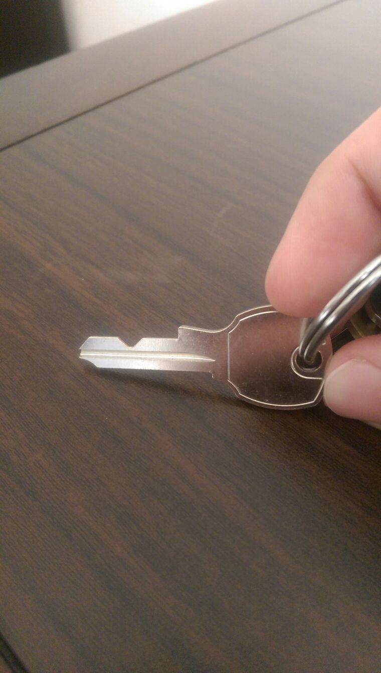 This seems like a very secure key&hellip;