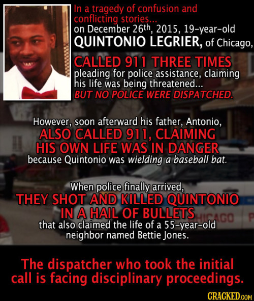 wilwheaton:Pretty fucking horrifying, isn’t it?Wait. It gets worse.The police officer who killed thi